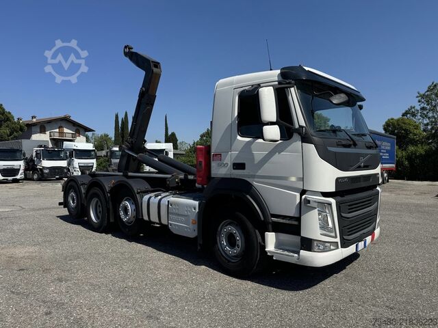 4 AXLE TRIDEM 8X2 Volvo FM 500 GANCIO SCARRABILE 4 TON