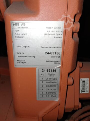 Industrirobot ABB IRb 2400 M2004