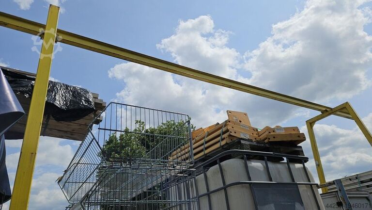 Frame voor kranen Kraanframe Kraanbaan Musterfirma Krangestell