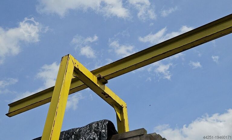 Frame voor kranen Kraanframe Kraanbaan Musterfirma Krangestell