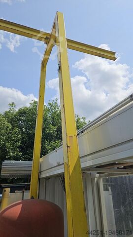 Frame voor kranen Kraanframe Kraanbaan Musterfirma Krangestell