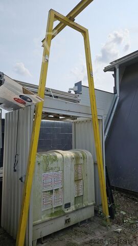 Frame voor kranen Kraanframe Kraanbaan Musterfirma Krangestell