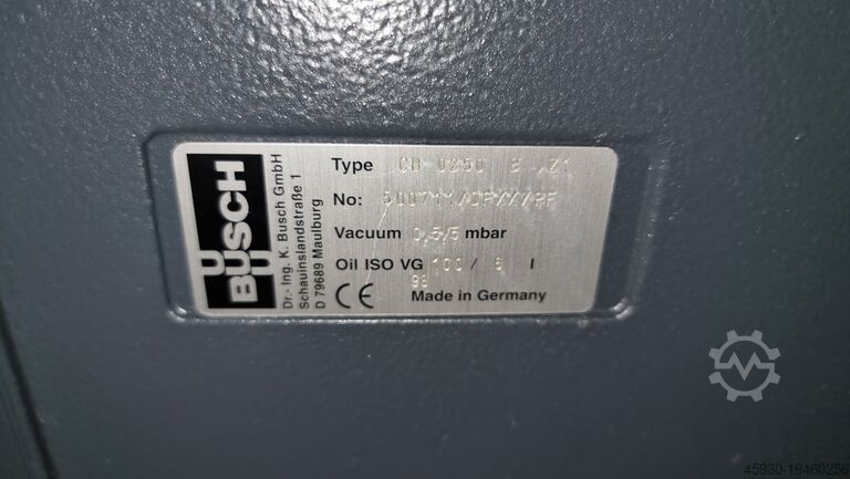 Rotary vane vacuum pump Busch Vakuum CB0250B