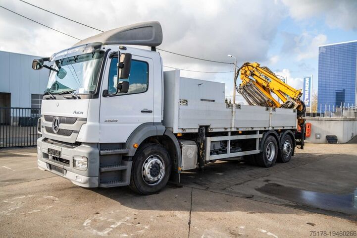 Open body MERCEDES AXOR 2529 L - EFFER 250/4S+JIB