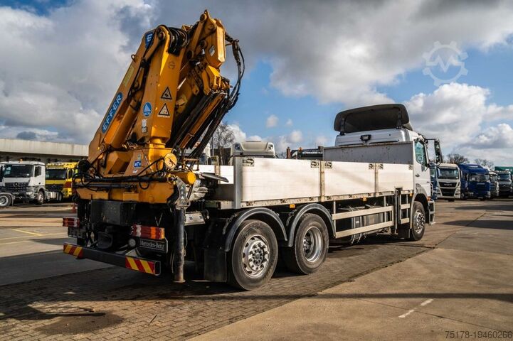 Platforma ładunkowa MERCEDES AXOR 2529 L - EFFER 250/4S+JIB