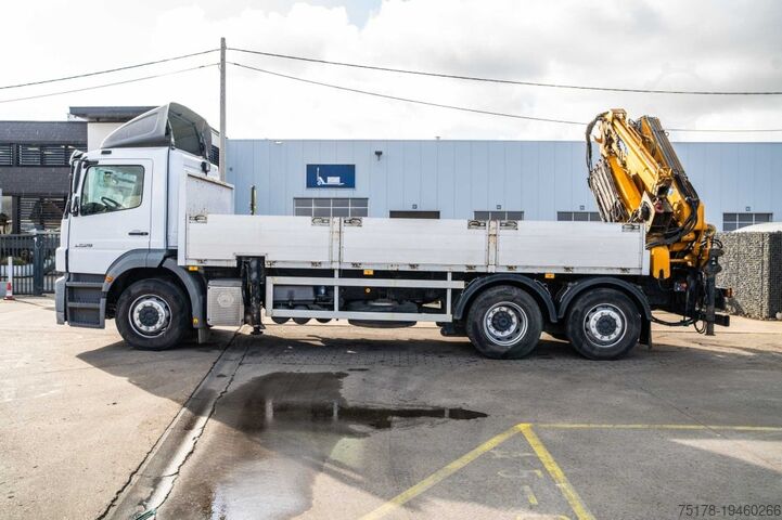 Open body MERCEDES AXOR 2529 L - EFFER 250/4S+JIB