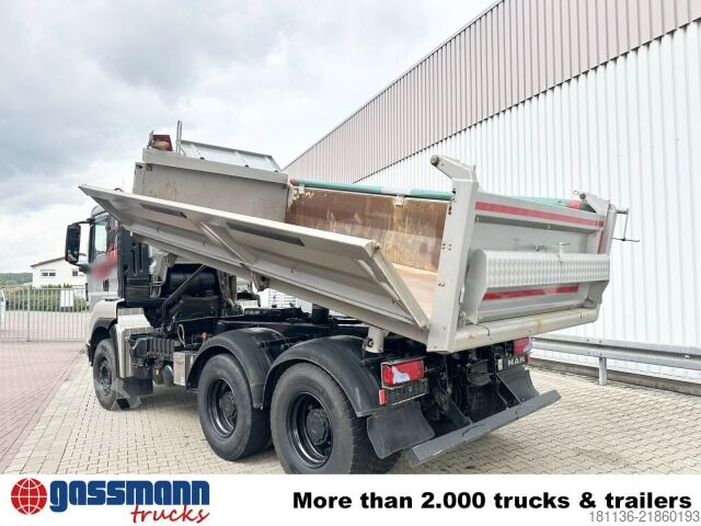 Damperli kamyon MAN TGS 26.500 6x4 BB, Intarder, Bordmatik,