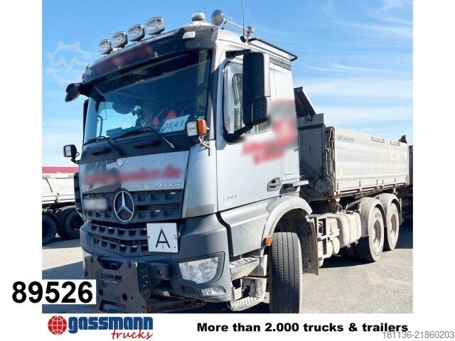 Ανατρεπόμενο φορτηγό Mercedes-Benz Arocs 2651 K 6x4, Retarder, Widi, Alu-Bordwände,