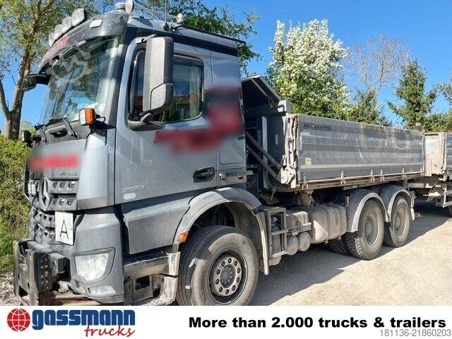 Ανατρεπόμενο φορτηγό Mercedes-Benz Arocs 2651 K 6x4, Retarder, Widi, Alu-Bordwände,