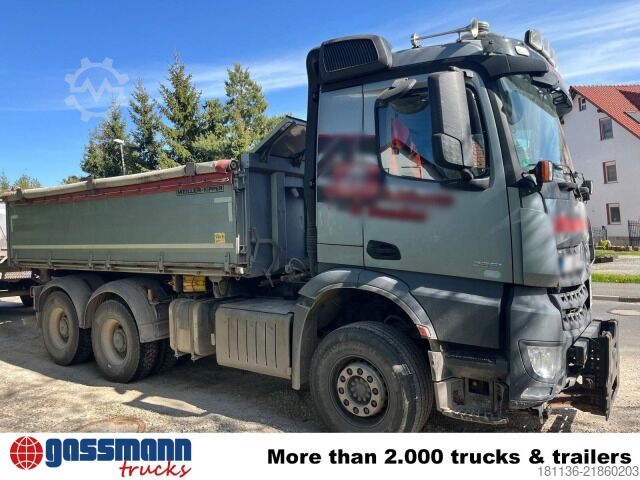 Ανατρεπόμενο φορτηγό Mercedes-Benz Arocs 2651 K 6x4, Retarder, Widi, Alu-Bordwände,