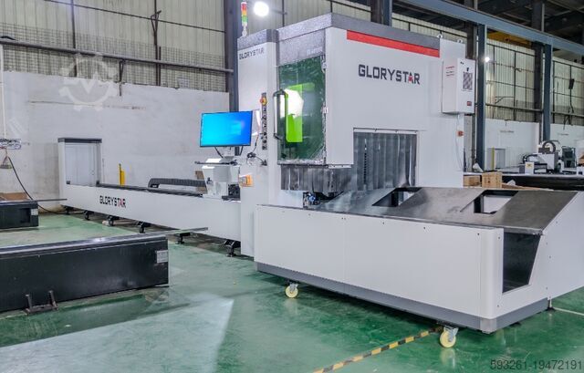 Laserový řezací stroj na trubky Glorystar VS24TG 3kw Tube laser cutter