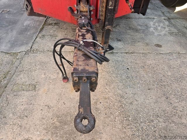 Reboque aberto com lona ACKERMANN-FRUEHAUF Tandem Gardine, Edscha,Hubdach