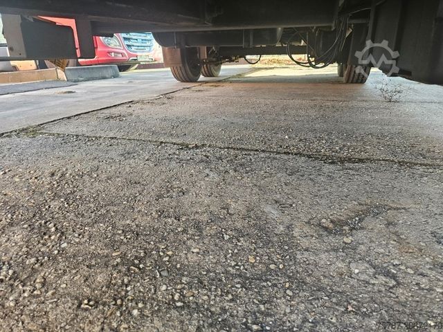 Reboque aberto com lona ACKERMANN-FRUEHAUF Tandem Gardine, Edscha,Hubdach