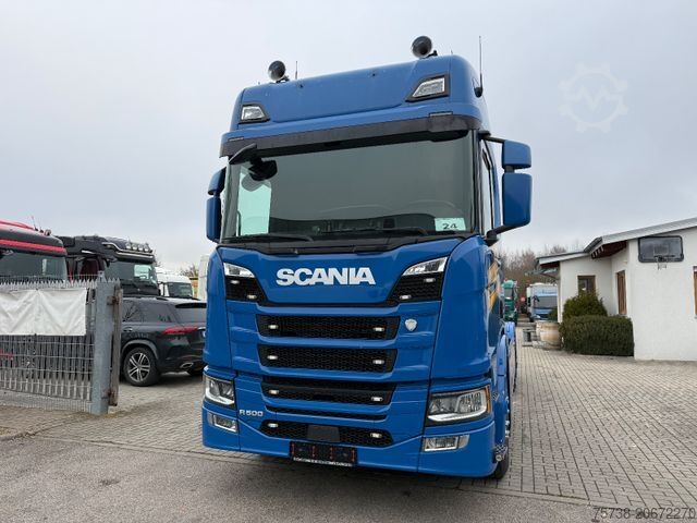 Châssis de camion SCANIA R500 Fahrgestell/LENKACHSE/Retarder/VOLLLUFT
