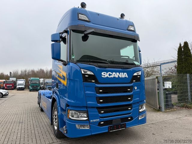 Châssis de camion SCANIA R500 Fahrgestell/LENKACHSE/Retarder/VOLLLUFT