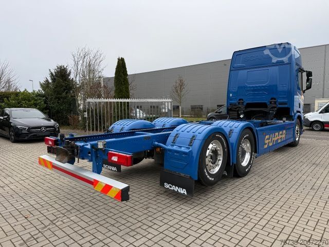 Châssis de camion SCANIA R500 Fahrgestell/LENKACHSE/Retarder/VOLLLUFT