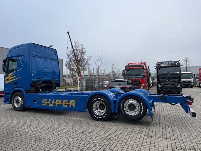 Châssis de camion SCANIA R500 Fahrgestell/LENKACHSE/Retarder/VOLLLUFT