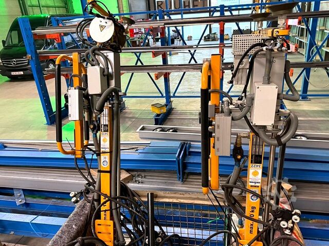 Vakuumlyftanordning på skensystem Strödter line 02