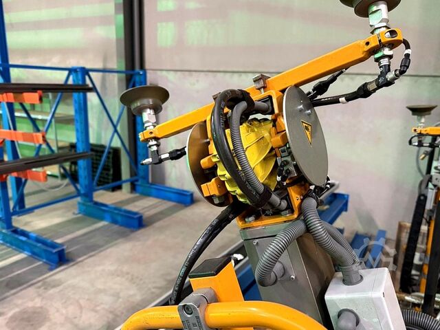 Vakuumlyftanordning på skensystem Strödter line 02