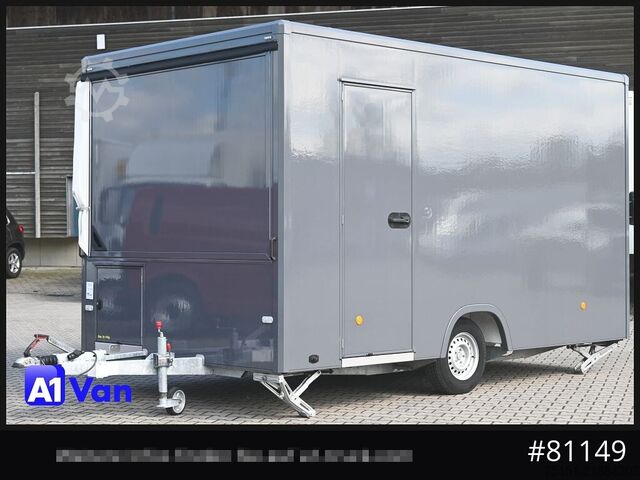 Přívěs na přepravu dobytka SEICO Seico AE42-18w Verkaufsanhänger Imbiss, Fritteuse, Kühlschrank