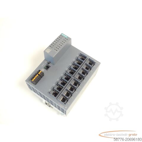 Siemens onderdeel Siemens 6GK5216-0BA00-2FC2 SCALANCE XC216EEC E-Stand 1 SN SVPL2139223