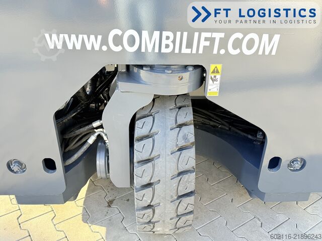 τετραπλής κατεύθυνσης περονοφόρο όχημα Combilift C5000L GAS DUPLEX 4100 POSITIONER CABIN