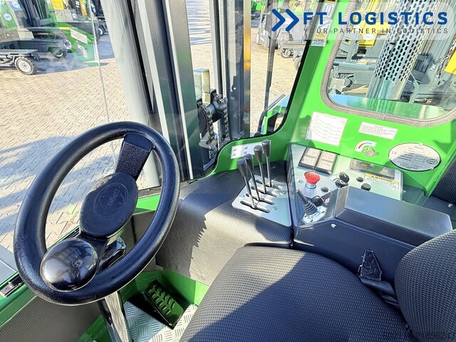 τετραπλής κατεύθυνσης περονοφόρο όχημα Combilift C5000L GAS DUPLEX 4100 POSITIONER CABIN