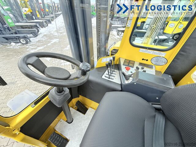 τετραπλής κατεύθυνσης περονοφόρο όχημα Combilift C4000 GAS DUPLEX 4600 FORK POSITIONER