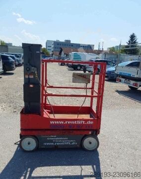 Çalışma aşamaları makas Skyjack SJ 12 Elektro 5,65 m