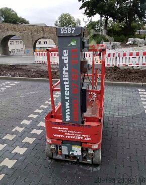 Çalışma aşamaları makas Skyjack SJ 12 Elektro 5,65 m