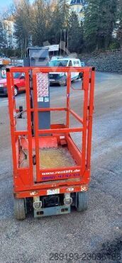 Çalışma aşamaları makas Skyjack SJ 12 Elektro 5,65 m