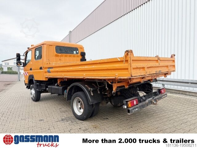 Kiepwagen bestelauto Mitsubishi Fuso 6C18D 4x4 Doka
