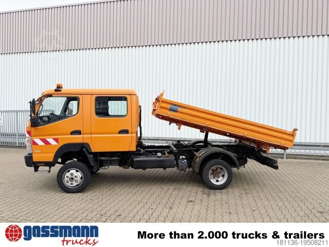Kiepwagen bestelauto Mitsubishi Fuso 6C18D 4x4 Doka