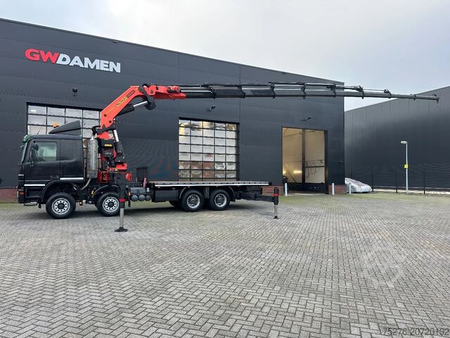 Autogru Mercedes-Benz Actros 4144 8x4 Palfinger PK 85002 9x hydr winc...