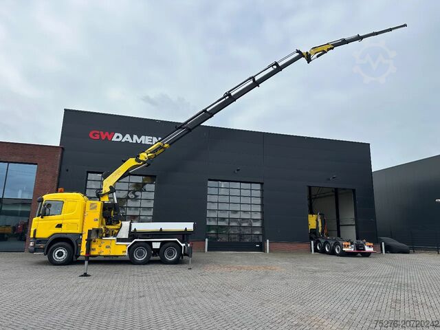 Heavy load Scania R164-580 V8 6x4 Tractor unit Palfinger PK 56002...