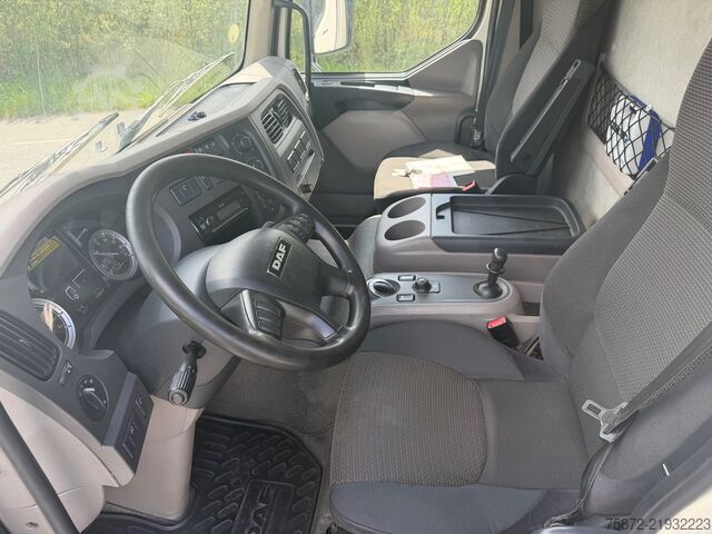 Camión plataforma con toldo DAF LF 290 19T EURO 6 TAULINER 8,85M