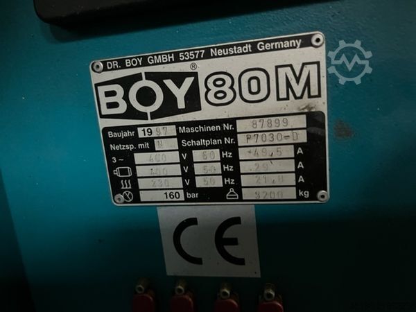 Spritzgießmaschine Boy 80 M