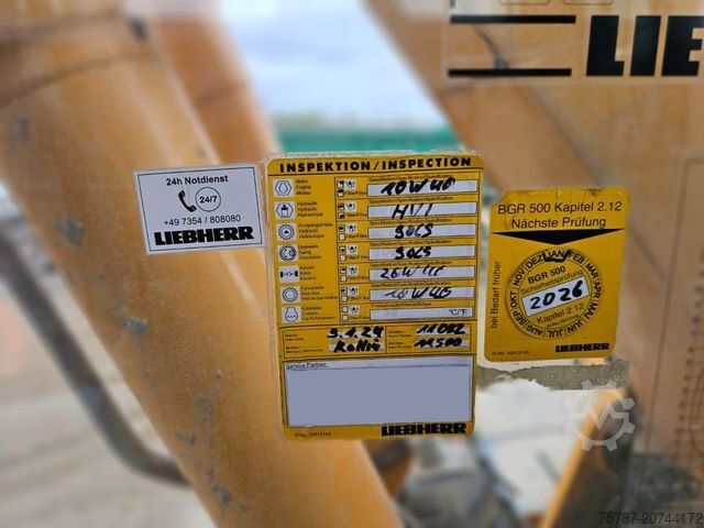 Mobile excavator LIEBHERR A 904-2 C Litronic mit fahrbarer  Kabine, Klima