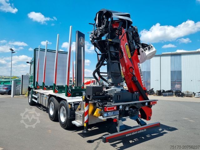 Logging truck MERCEDES-BENZ Arocs 2651 L 6x4 Palfinger Epsilon TZ12-98