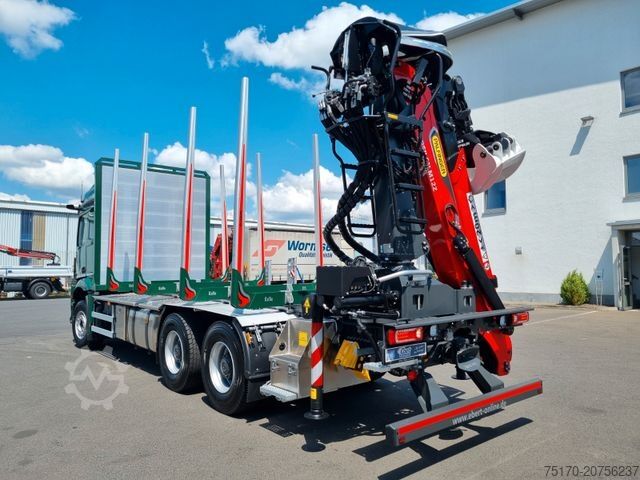 Logging truck MERCEDES-BENZ Arocs 2651 L 6x4 Palfinger Epsilon TZ12-98