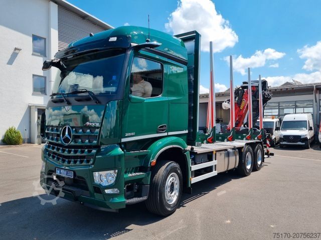 Logging truck MERCEDES-BENZ Arocs 2651 L 6x4 Palfinger Epsilon TZ12-98