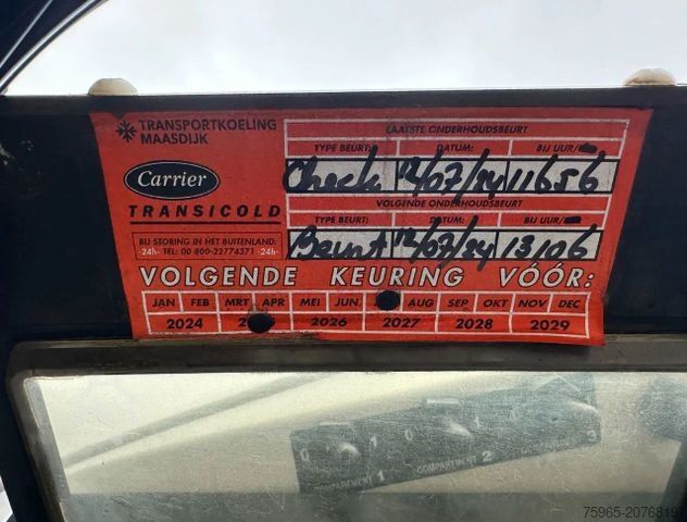 Reefer semitrailer  Gray & Adams AND CITY TRAILER CARRIER VECTOR 185