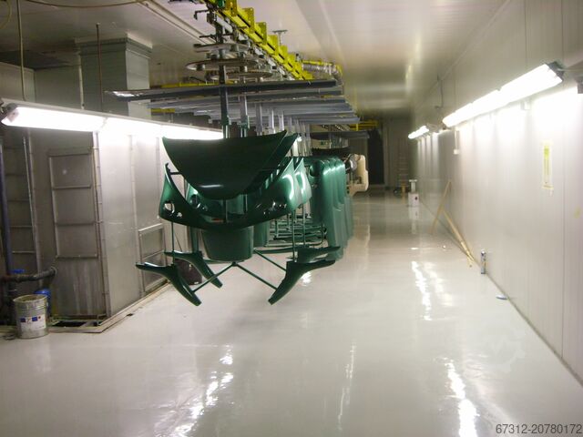 Painting line with devices several 1997=>