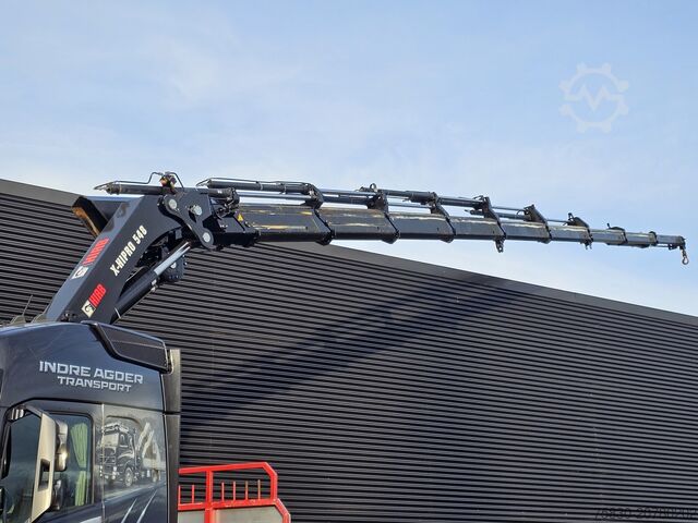 Crane truck Volvo FH 540 8x4*4 / HIAB 548E-9 CRANE + WINCH / KRAN