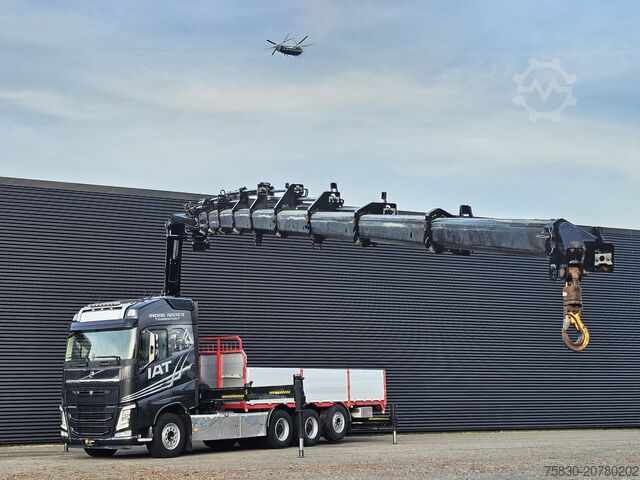 Crane truck Volvo FH 540 8x4*4 / HIAB 548E-9 CRANE + WINCH / KRAN