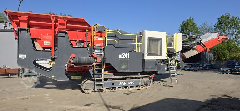 Unidade de britagem Sandvik QJ241 jaw crusher