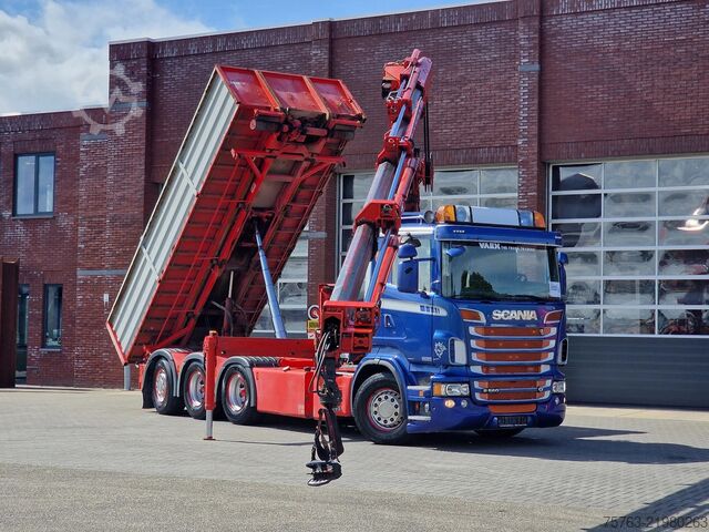 Camião-grua Scania R560 V8 8x4*4 - HIAB 244 K5 Crane / Kran / Grua...