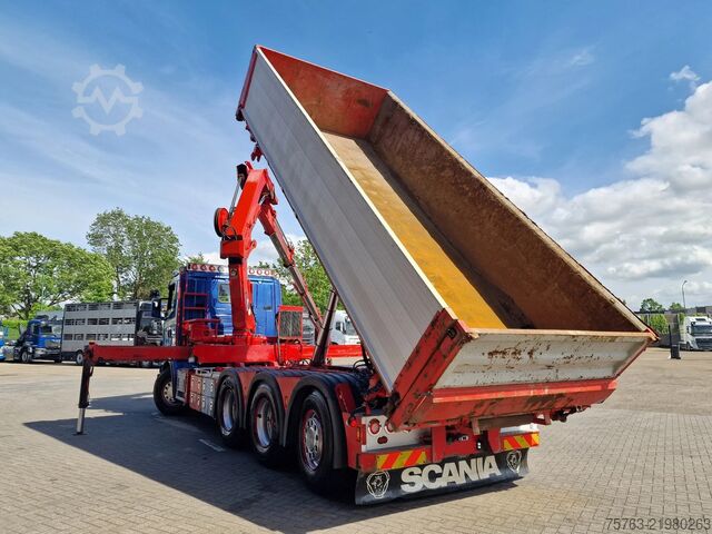 Camião-grua Scania R560 V8 8x4*4 - HIAB 244 K5 Crane / Kran / Grua...