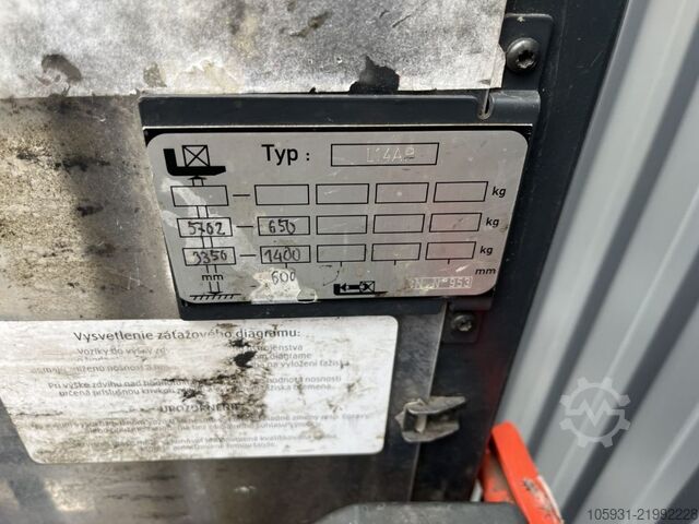 Fahrerstandstapler Linde L14AP