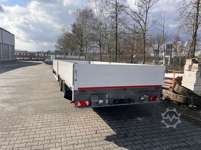 Nyitott pótkocsi Humbaur HBTZ 137224 14,4 t Tandem- Pritschenanhänger- Tieflader